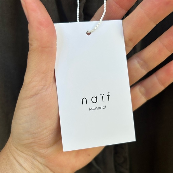 Naïf Montreal Ashley Army Green Skirt, BNwT, size M - Picture 5 of 7